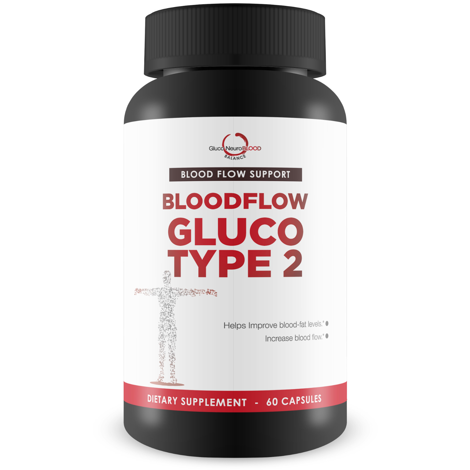 Bloodflow Gluco Type 2 – Blood Boost Blood Flow Support – Support Blood Health