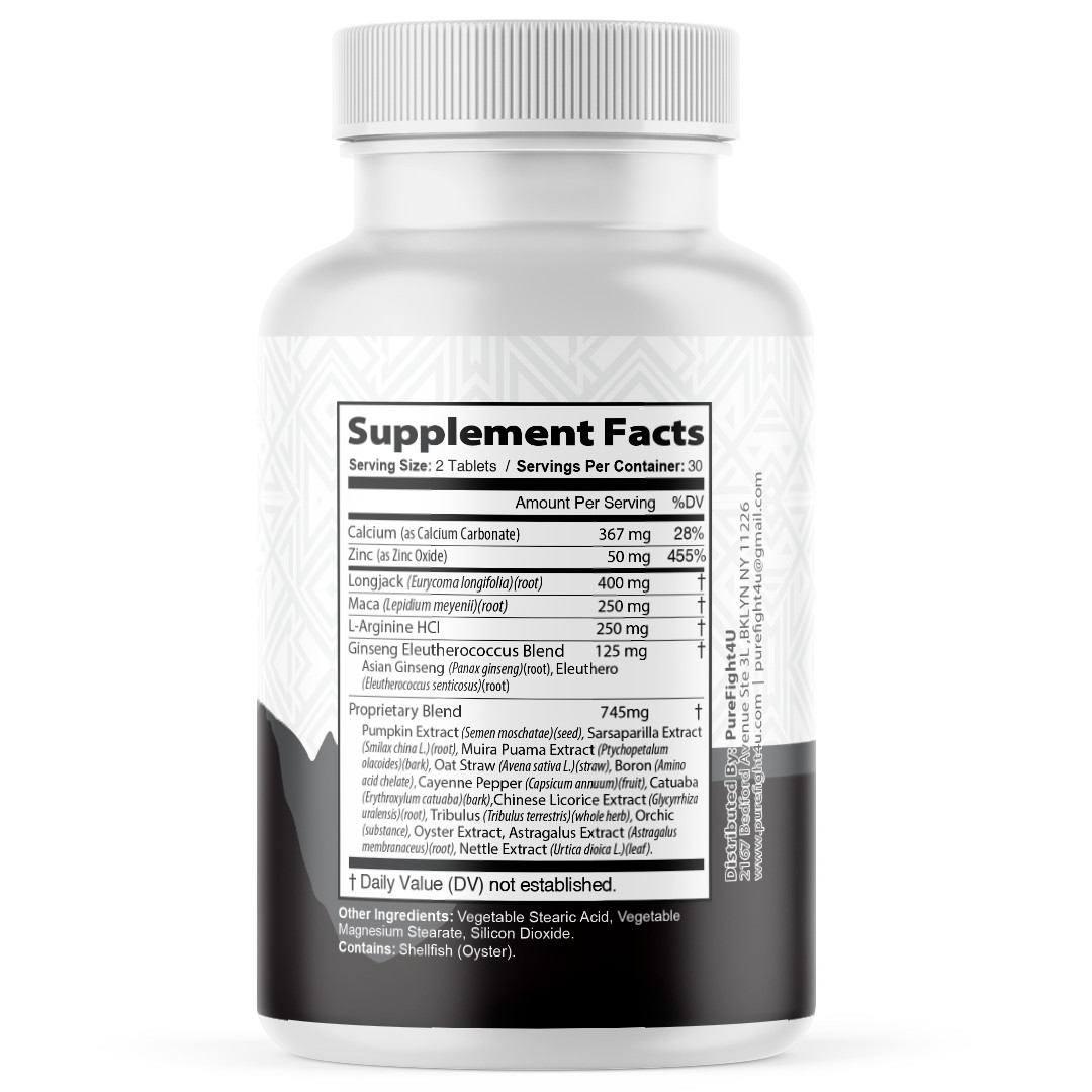 Tribal Force X to Unlock Optimal Performance Support 60 Tablets – 4 Bottles