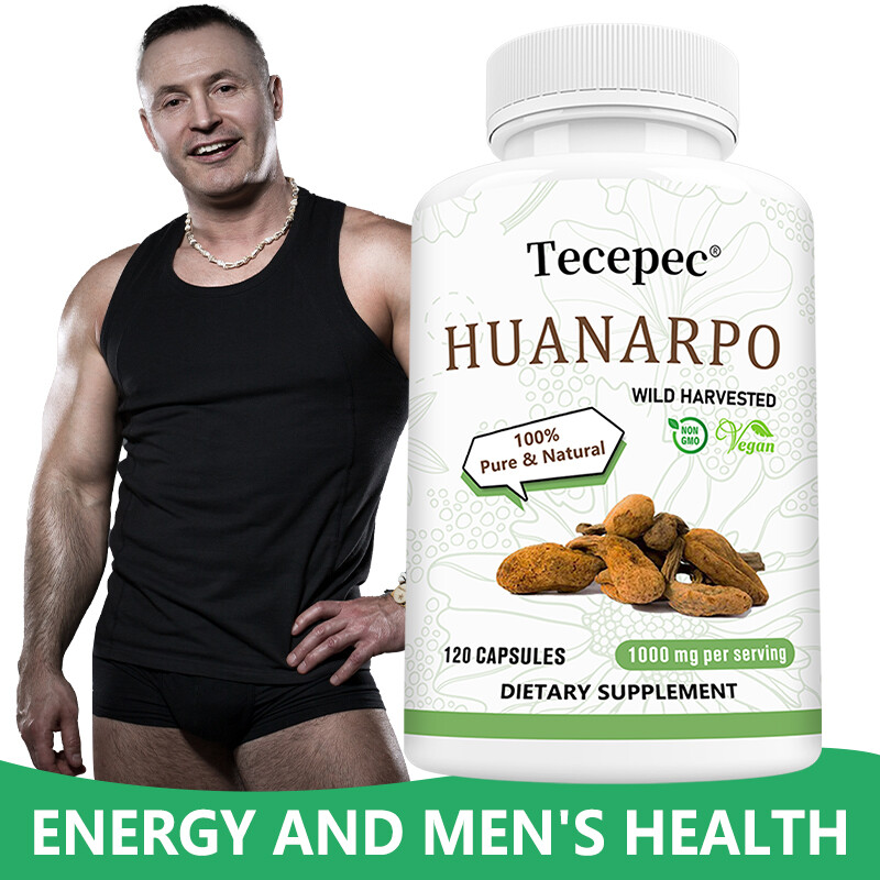Huanarpo Powder in Capsules for Men, 1000mg, Max Strength and Libido