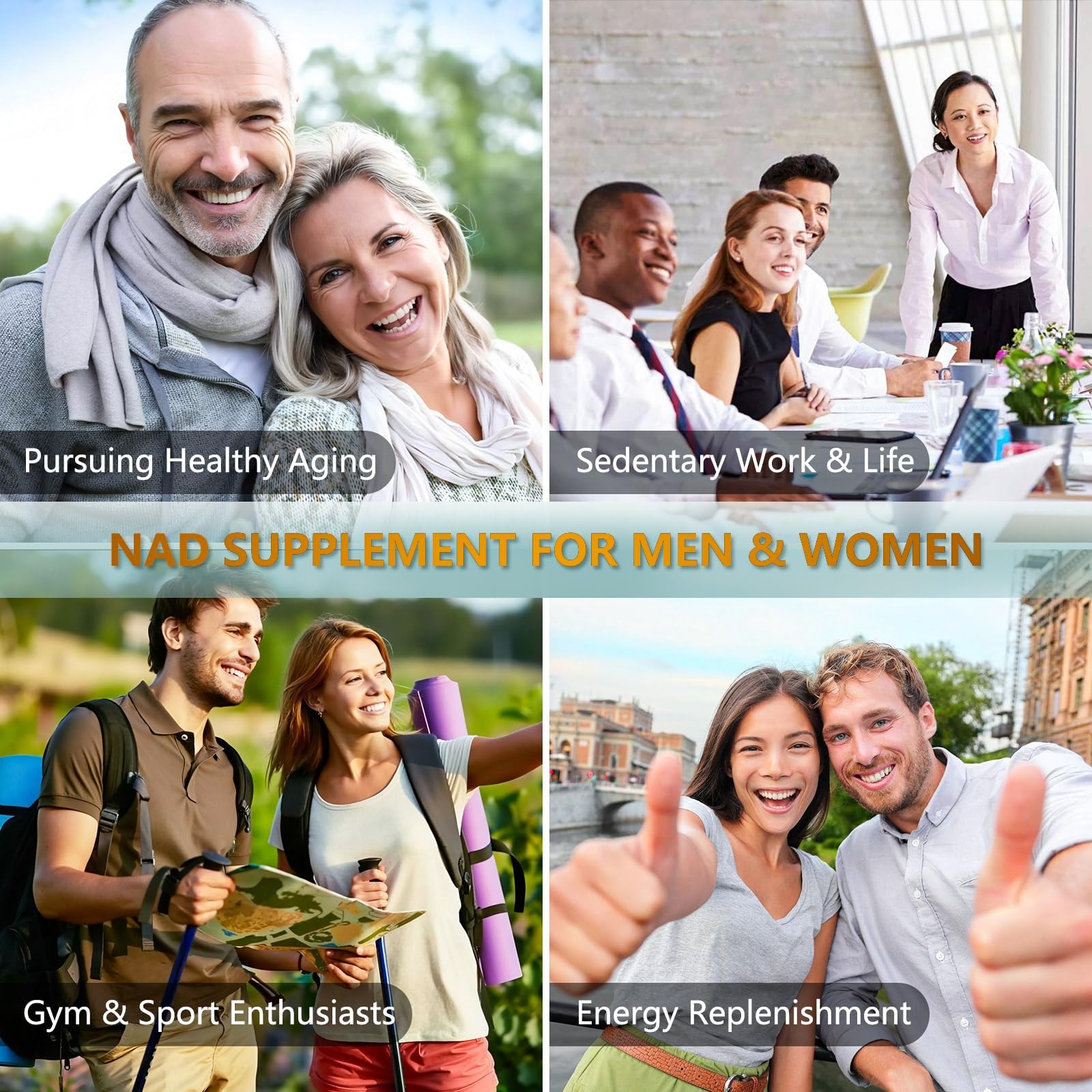 UNcena NAD Supplement 1500mg – Liposomal NAD+ 120 Count (Pack of 1)