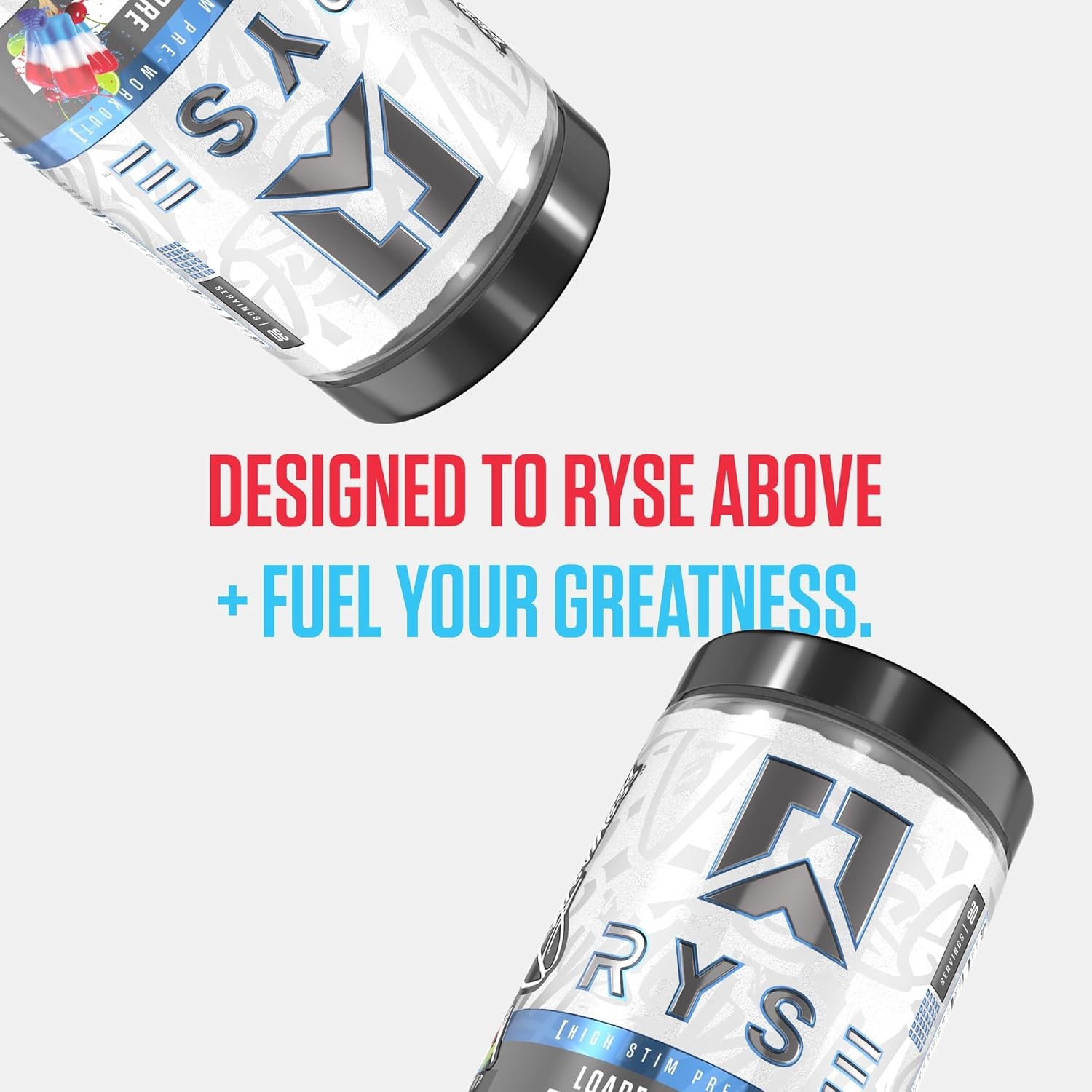 RYSE Loaded Daily Pre Workout Powder – Freedom Rocks – 30 Servings