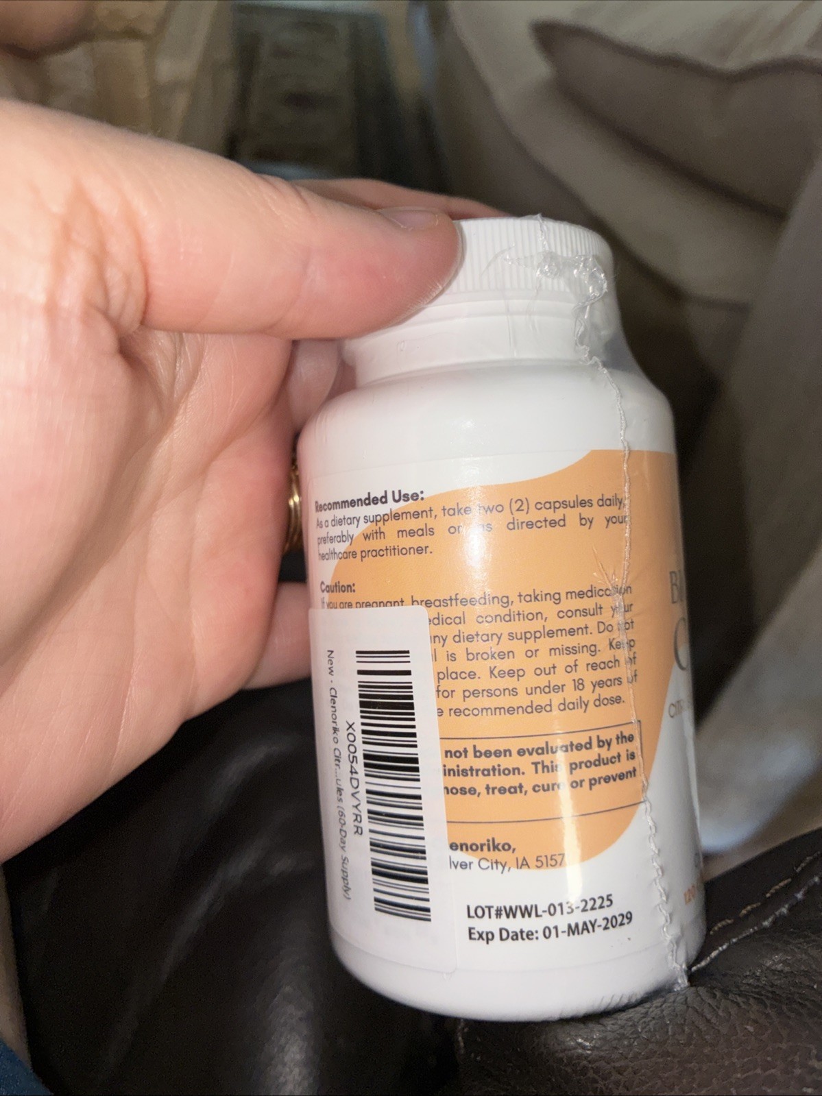 120 ct Bioflavonoids Complex Quercetin Rutin Vegan by Clarusph