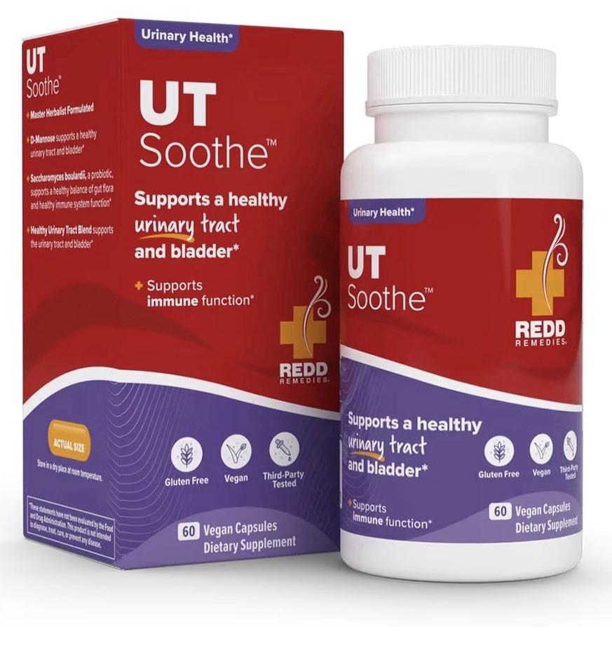 Redd Remedies UT Soothe Probiotics Urinary Tract Bladder Immune Health 60capsule