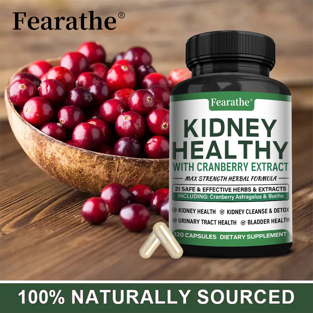 Kidney Health Cleanse Support Detox Natural Supplement High Quality