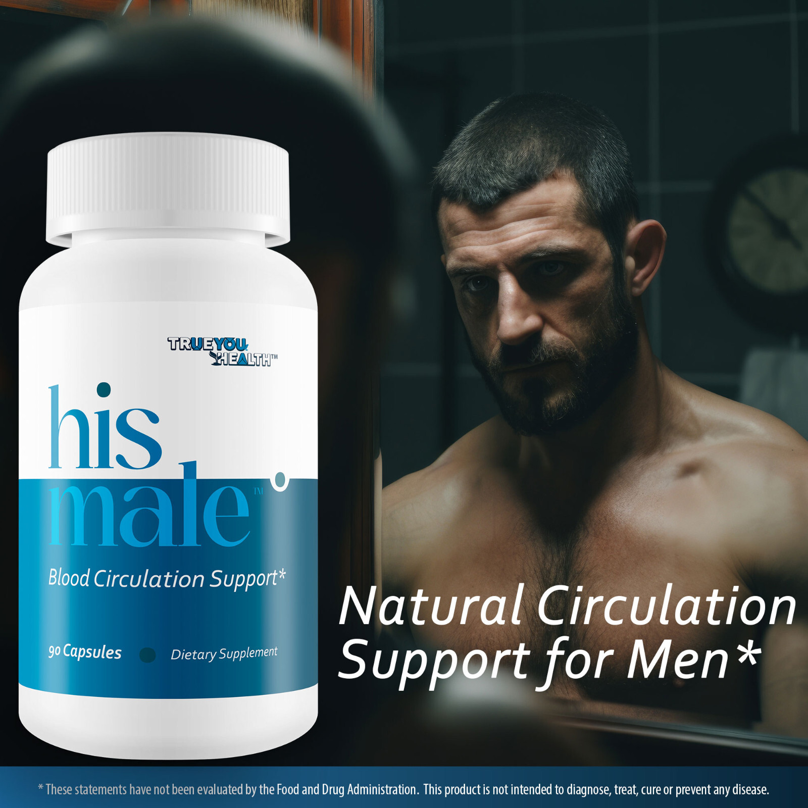His Male – Our Best Blood Circulation Support Supplement – Advanced Blood Flow