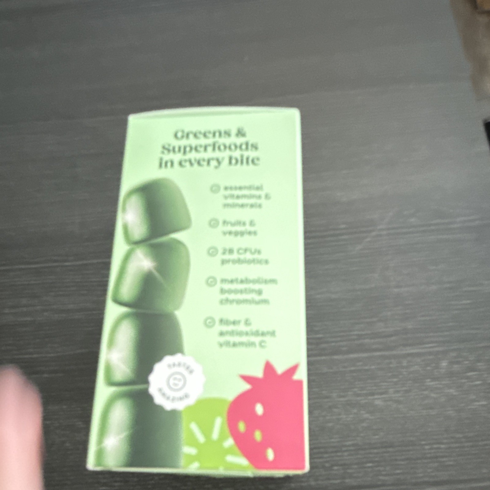 Bloom Supergreens Gummies Strawberry Kiwi Gluten-Free 48ct Exp 01/27