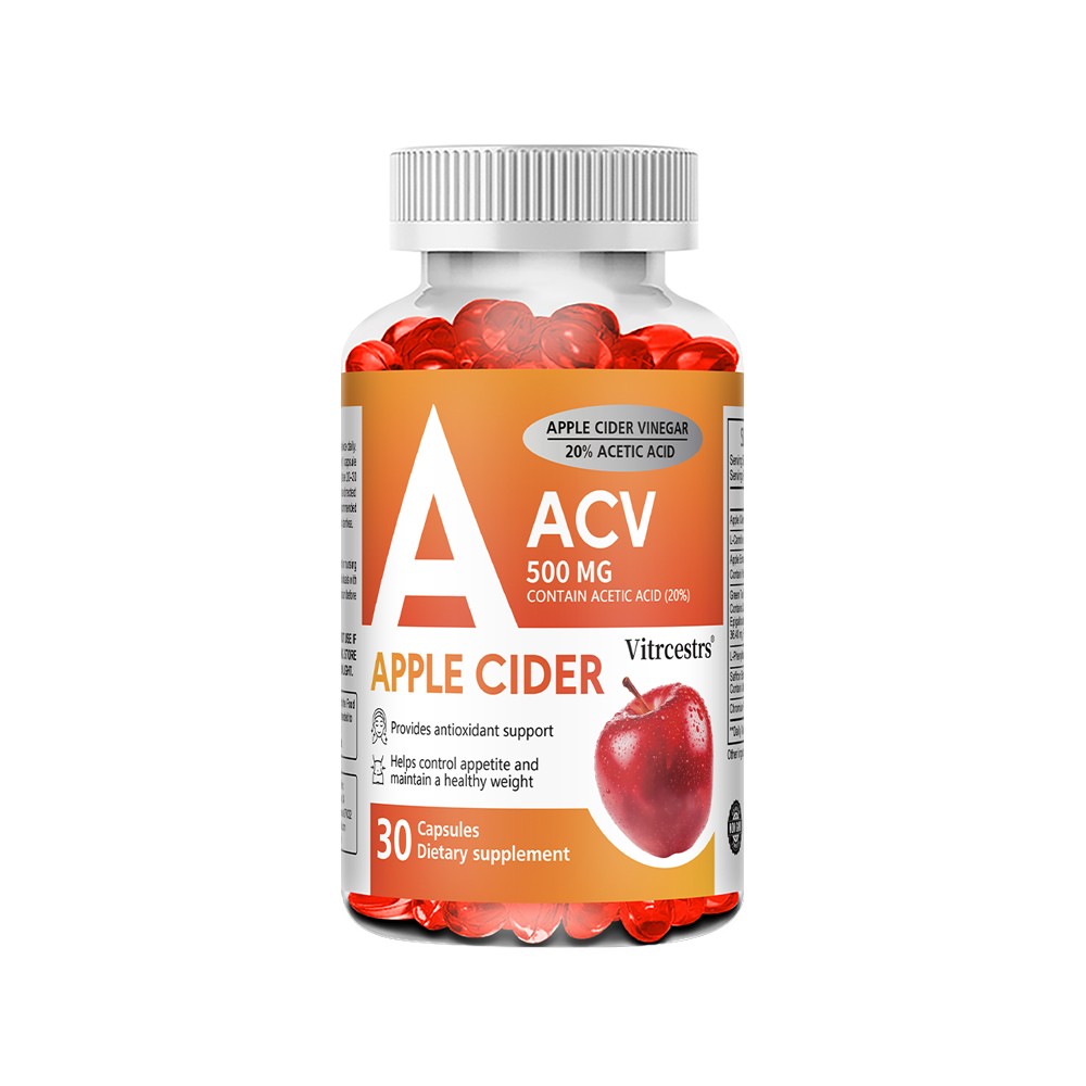 ACV Complex with Green Tea, Natural Daily Wellness,Digest Support 30/60/120 Caps