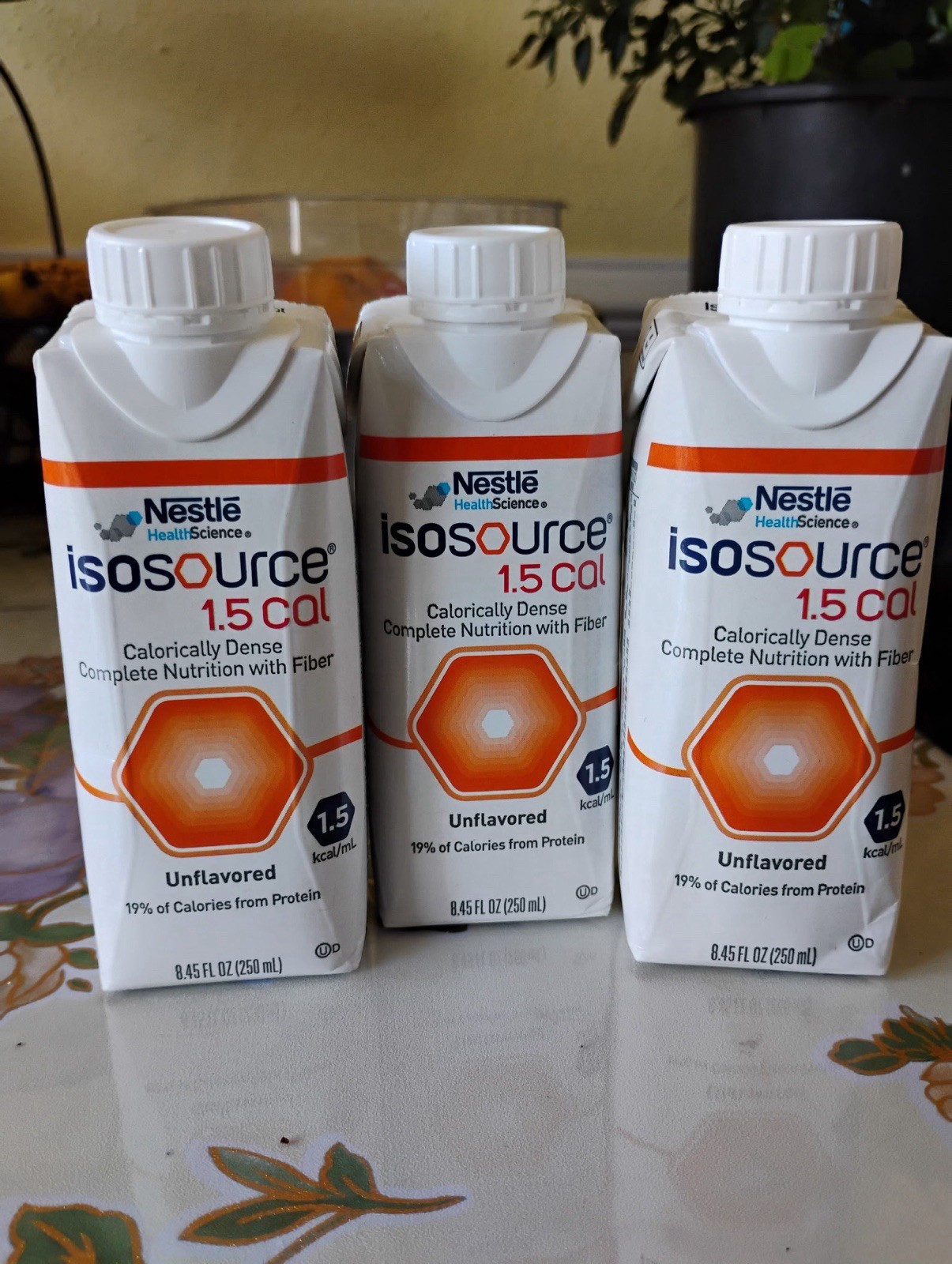 Nestle Isosource 1.5 Calorie Tube Feeding Formula Unflavored 8.45oz Case of 24