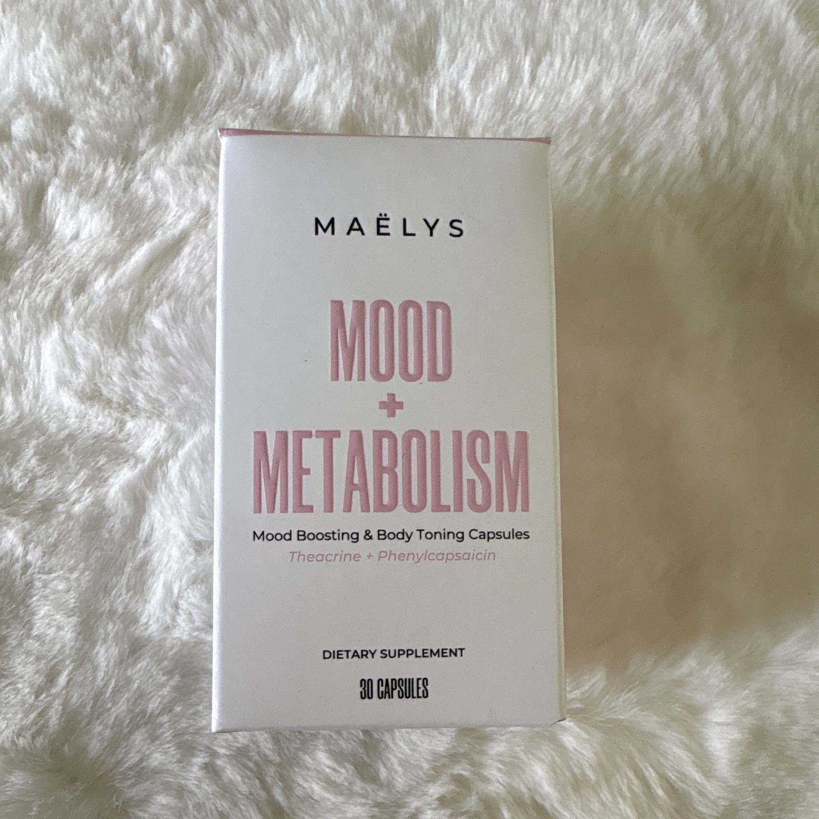 MAËLYS Mood + Metabolism Vegan Capsules 30 Ct Mood Support Weight Digestive