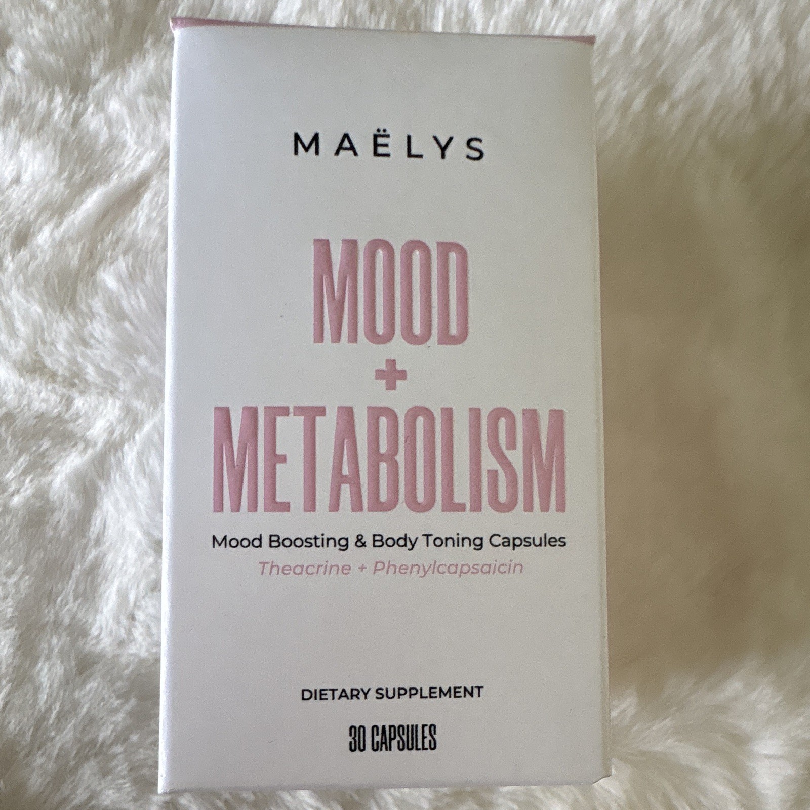 MAËLYS Mood + Metabolism Vegan Capsules 30 Ct Mood Support Weight Digestive