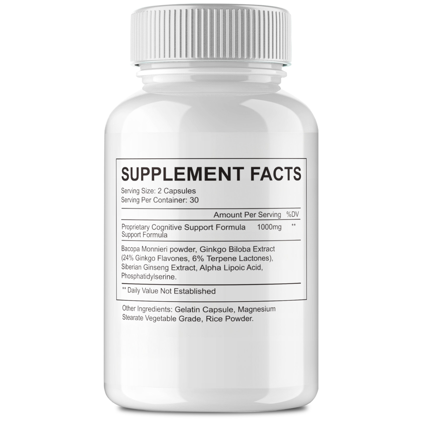 Peak Wellness Brain Support Capsules, PeakWellness BrainSupport (5 Pack)