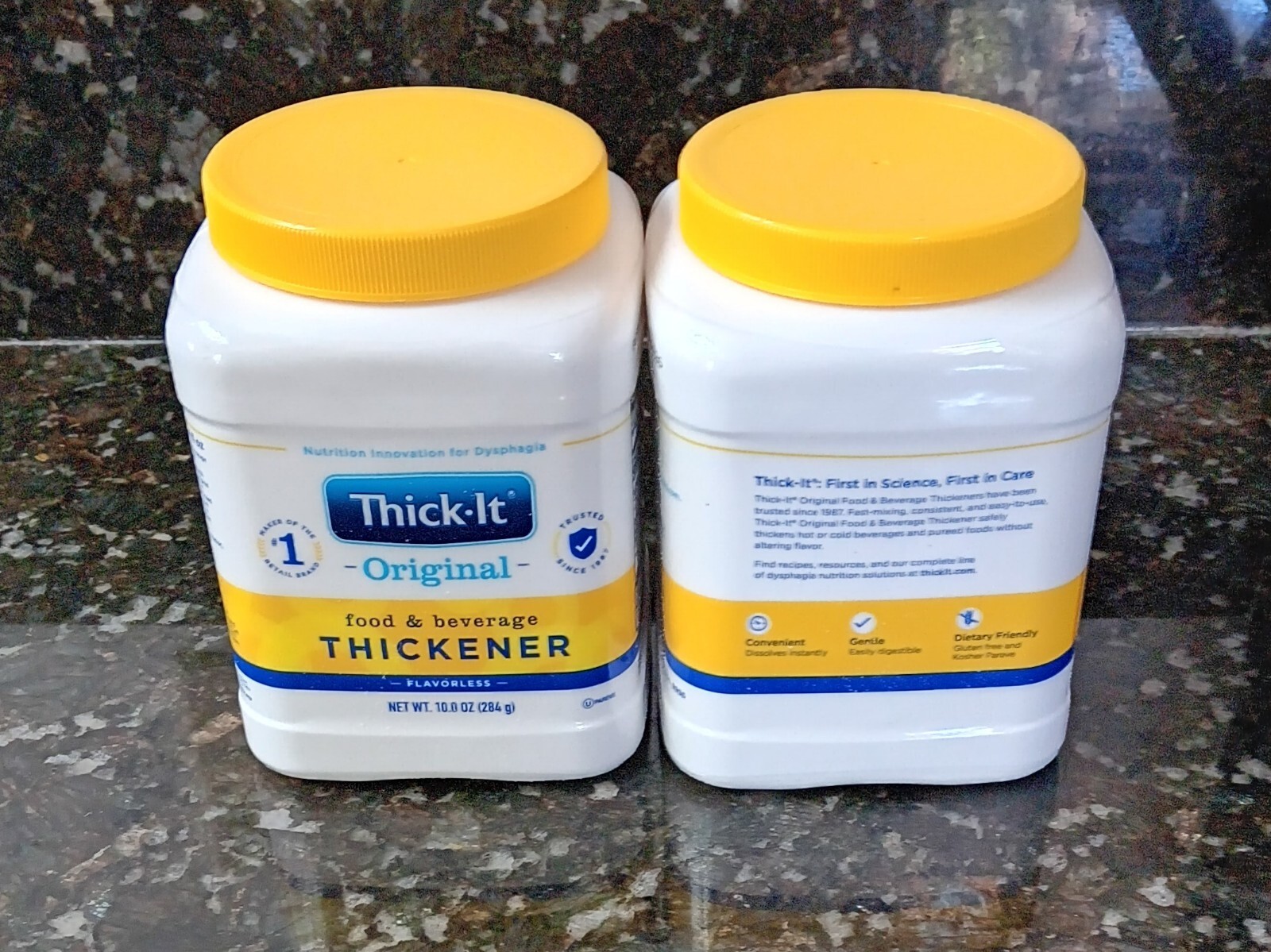 Thick-It Original Food & Drink Thickener Unflavored 10 oz. Canister 2 For $40