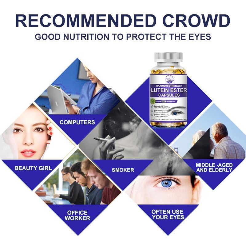 Eye Health Supplement,Lutein and Zeaxanthin,Vision Health,Eye Strain Support