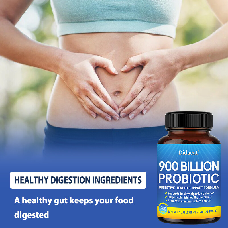 900 Billion Probiotic Protect Intestinal Health Lactobacillus Acidophilus 120 CT