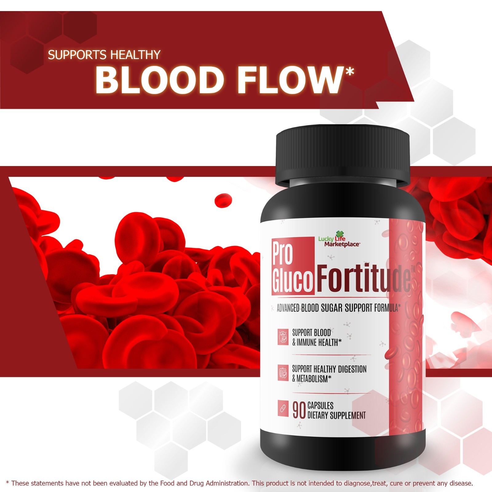 Pro Gluco Fortitude Advanced Blood Sugar Support Formula with Cinnamon