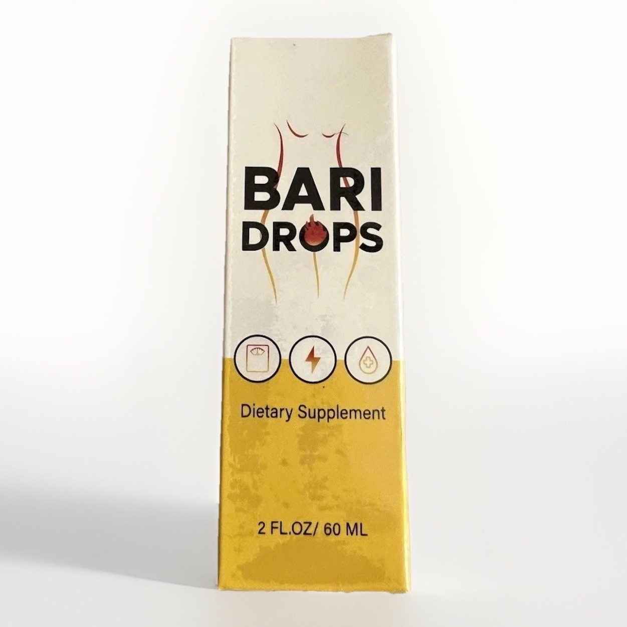 Supplement Bari Drops Dietary Natural Fat Loss Lemon Extract 1 Month Supply NIB