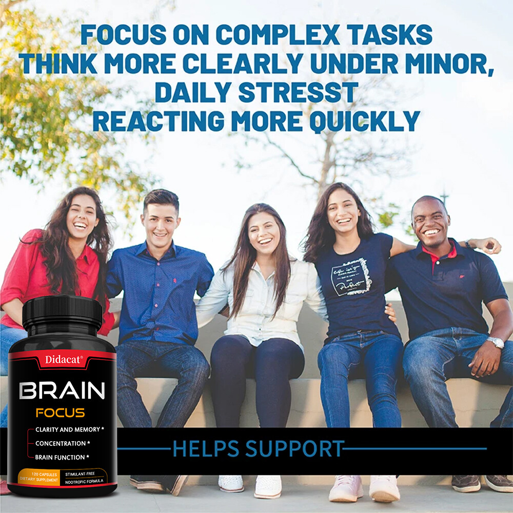 Brain Support Nootropic – Helps Maintain Memory, Focus & Mental Clarity