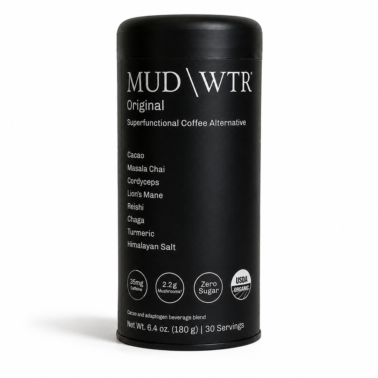 MUD WTR Water Sunrise Cacao 30 Serving Coffee Mushroom MUDWTR