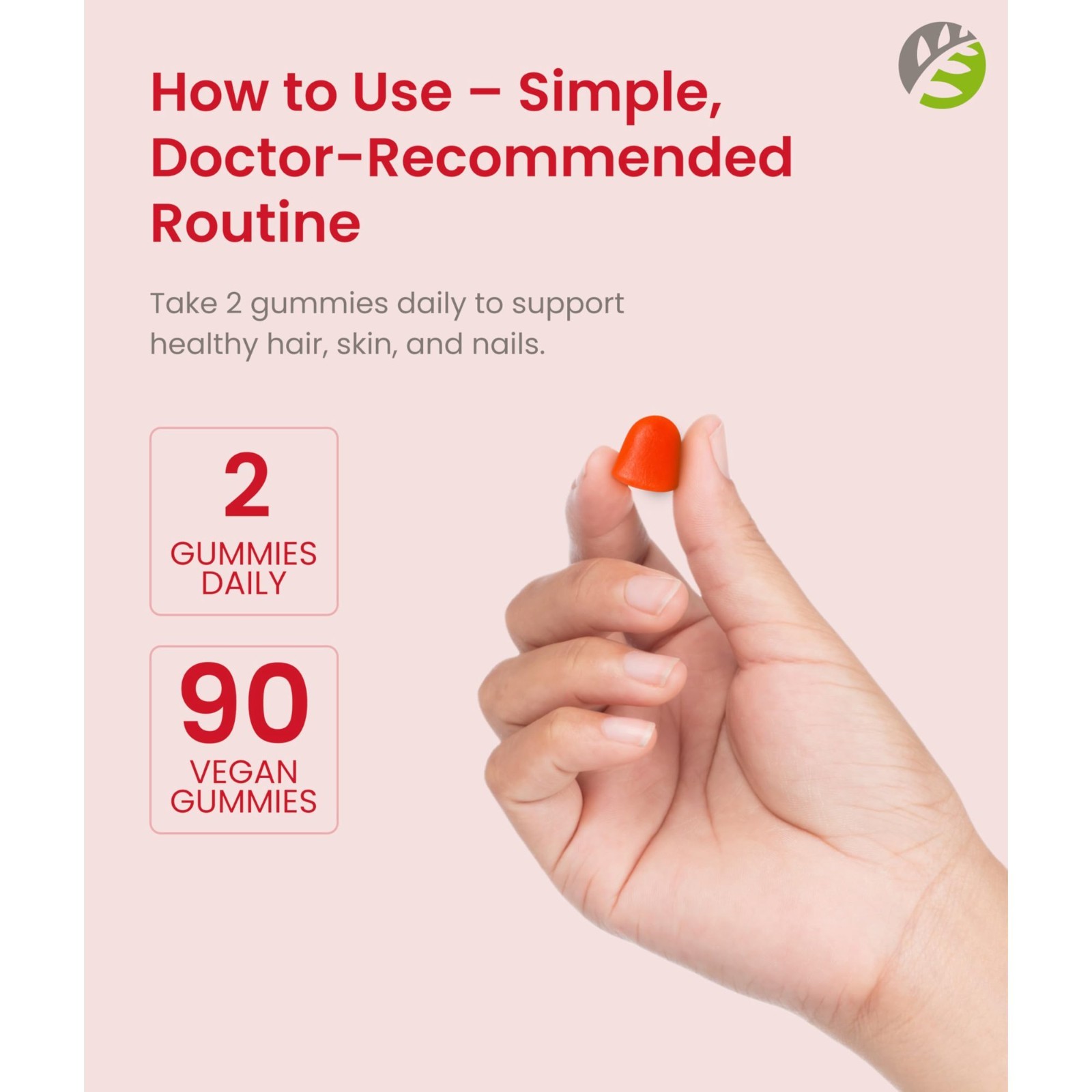 BariSlim Biotin Gummies Bariatric Gummy Vitamins Dietary Supplement – Strawberry