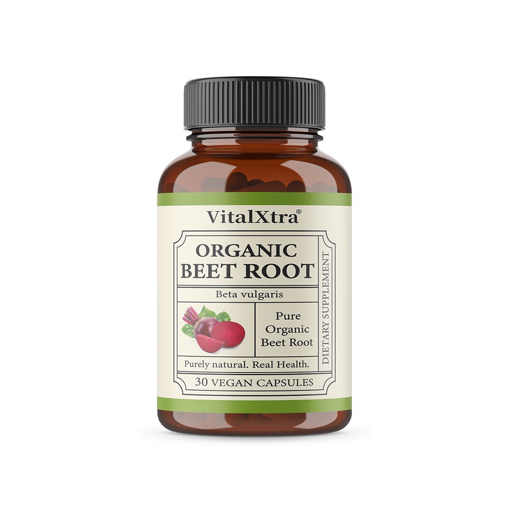 Organic Beetroot Powder Capsules – Lowers Blood Pressure – Blood Circulation