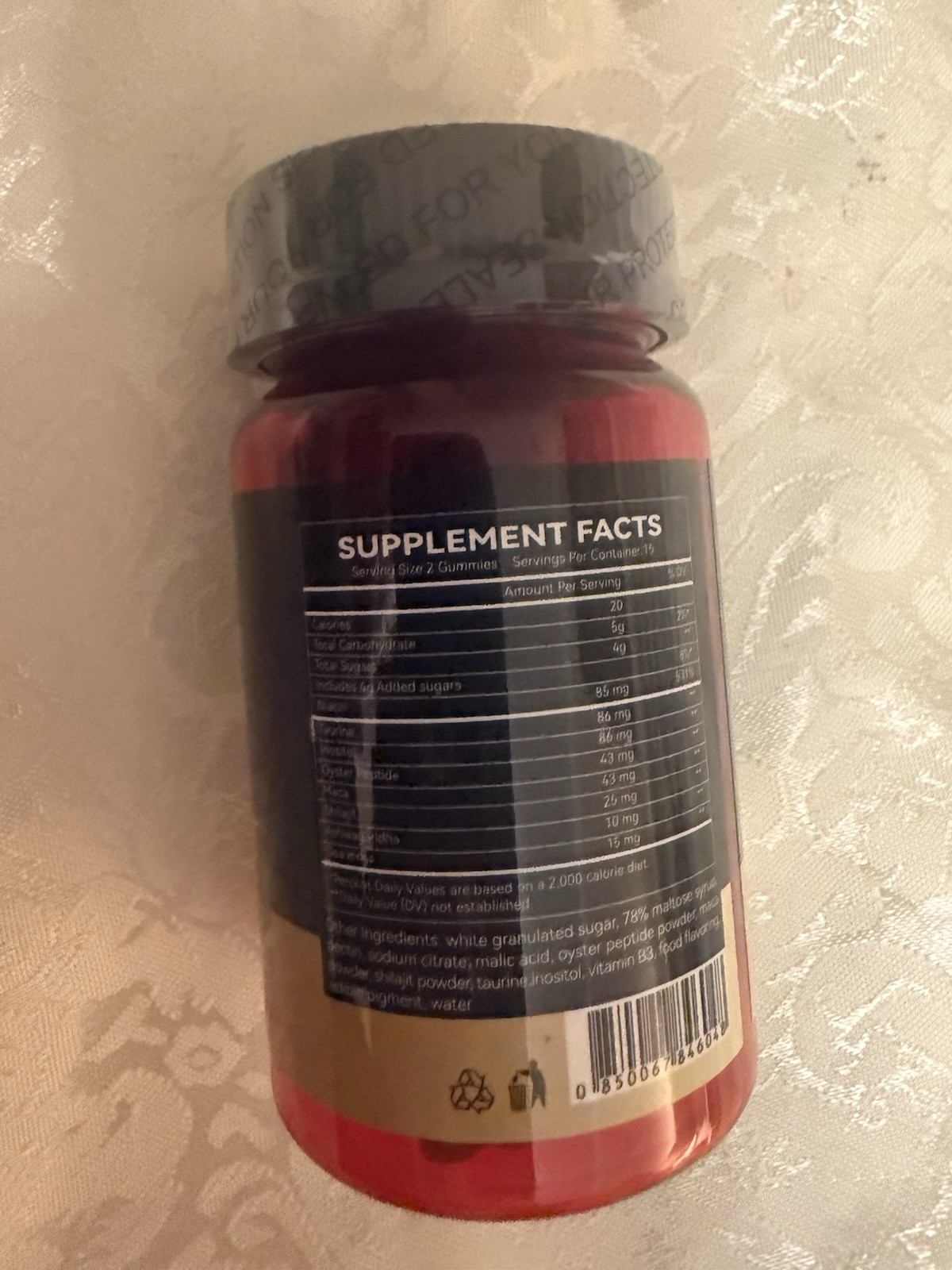 PUKO Power Gummies Dietary Supplement Shilajit Sea Moss Maca Ashwagandha 30