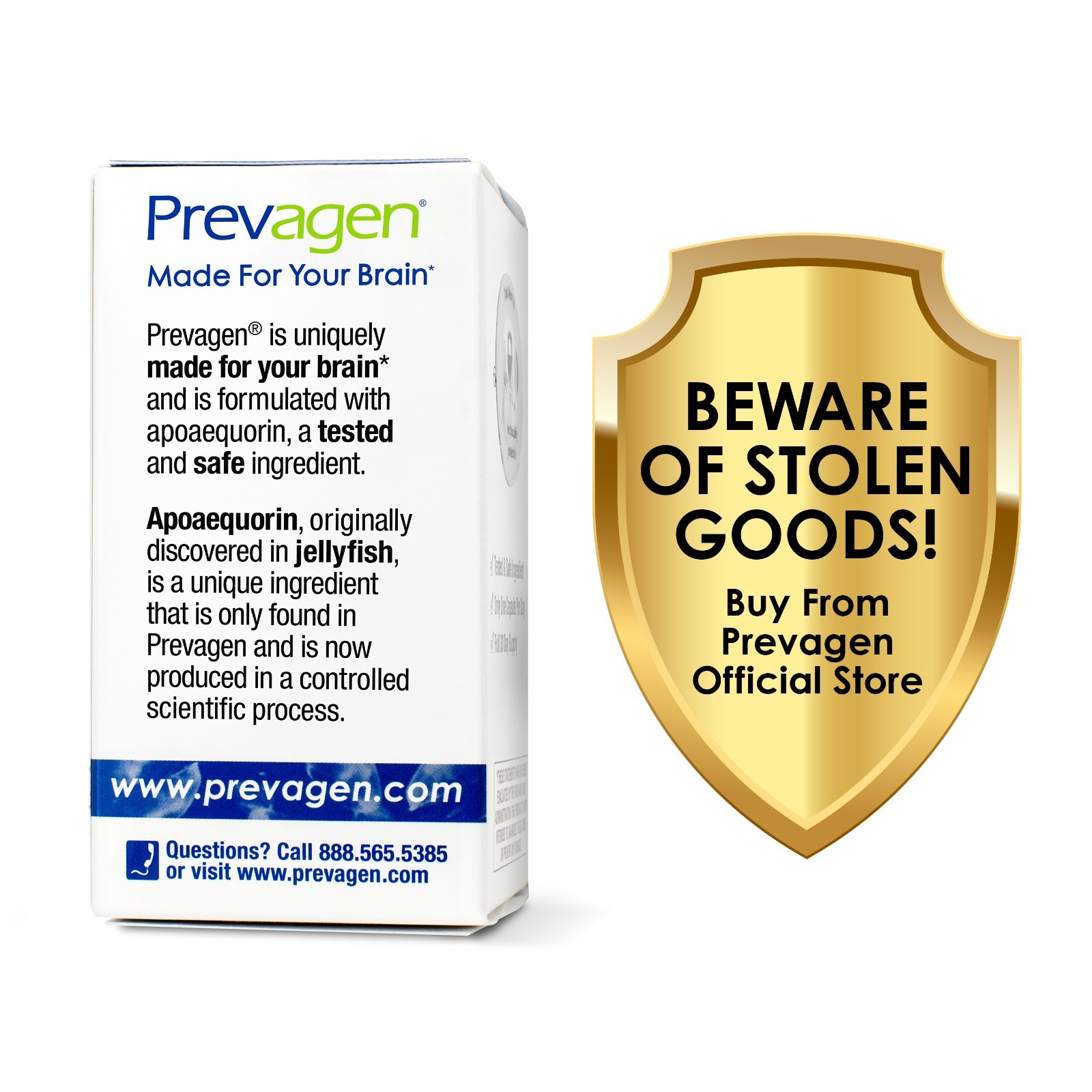 Prevagen Regular Strength 10mg Capsules – 30 Count