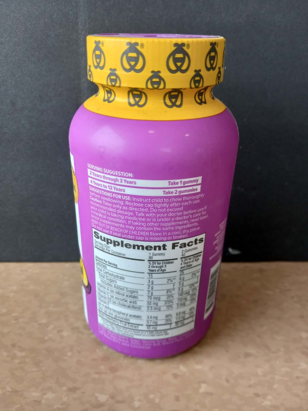 Zarbee’s Daily Immune Support Gummies for Children (Elderberry)