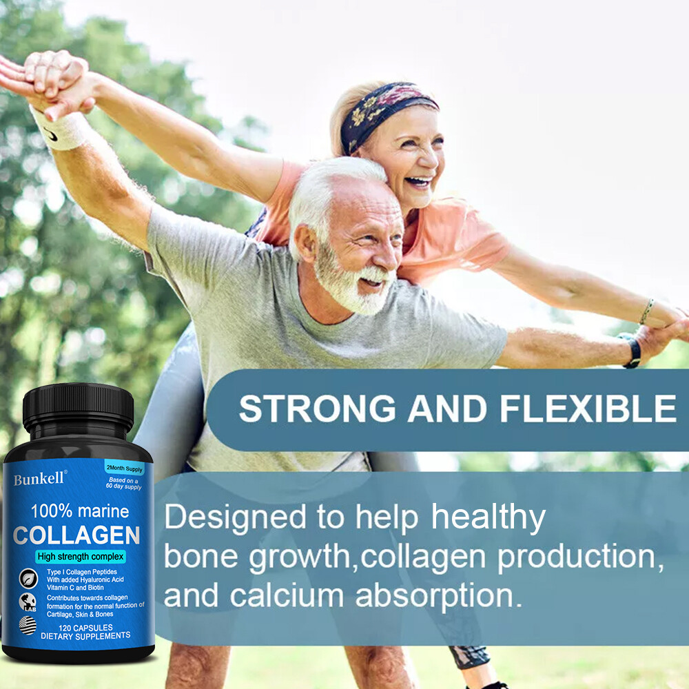 100% Marine Collagen Peptides – Fish Collagen Supplements for Women