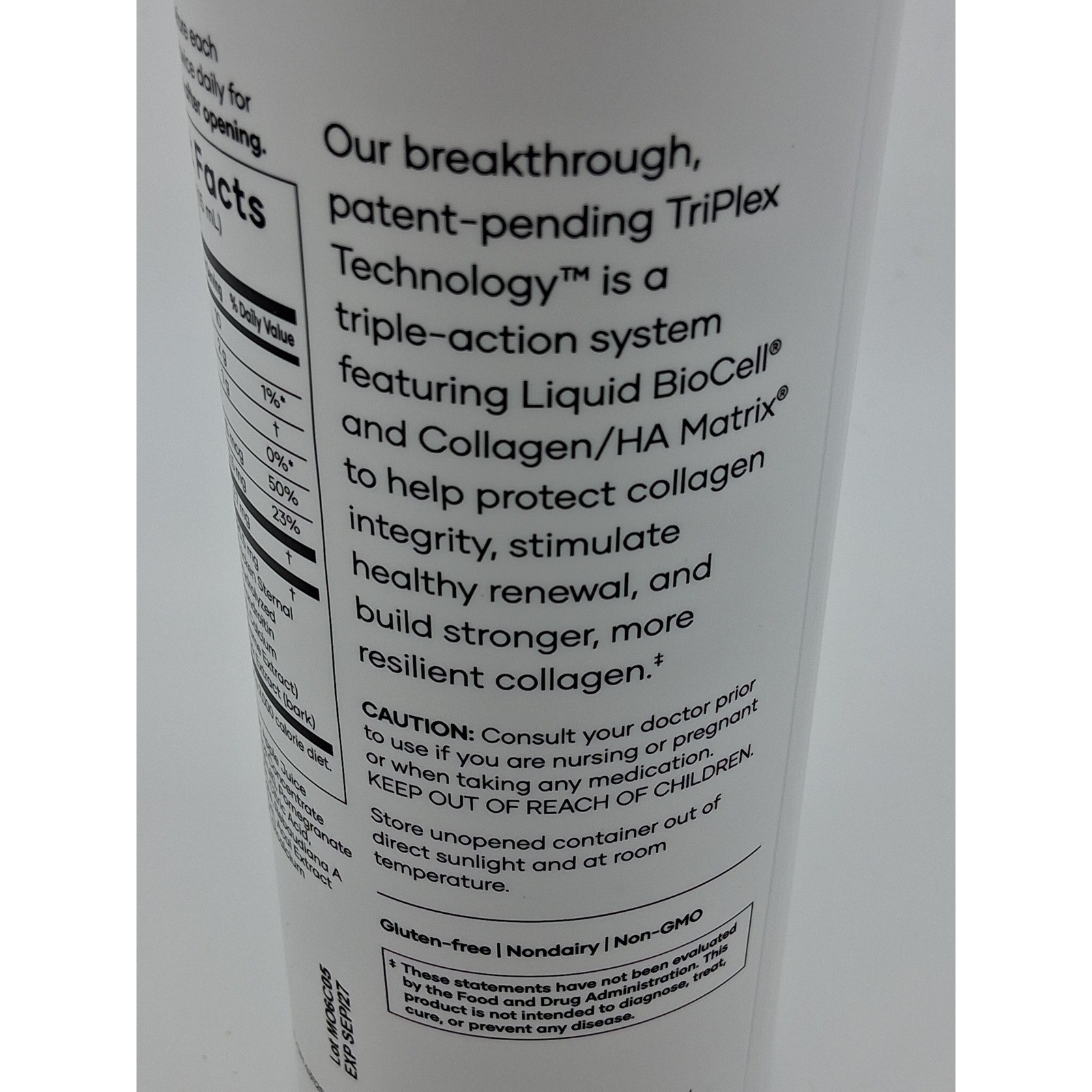 Shaklee LIFE+ Collagen Bone Joint Health Hair Skin 15.2 fl oz EXP 9/2027 SEALED