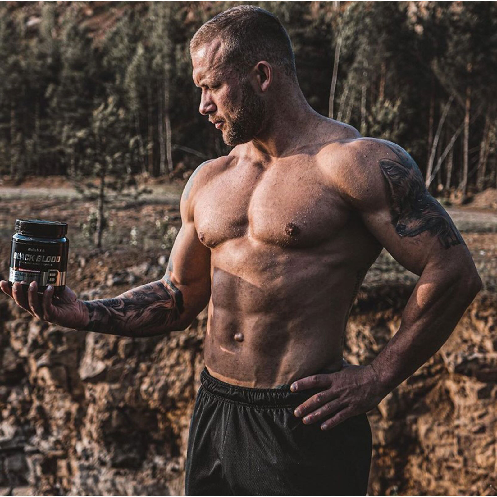 TESTO+ Testosterone Booster Pills – Anabolic Food Supplement PRO Bodybuilding