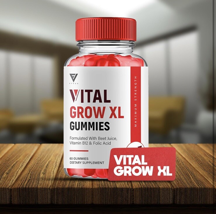 Vital Grow XL Gummies, Vital Grow XL Maximum Performance 180 Gummies x12/25
