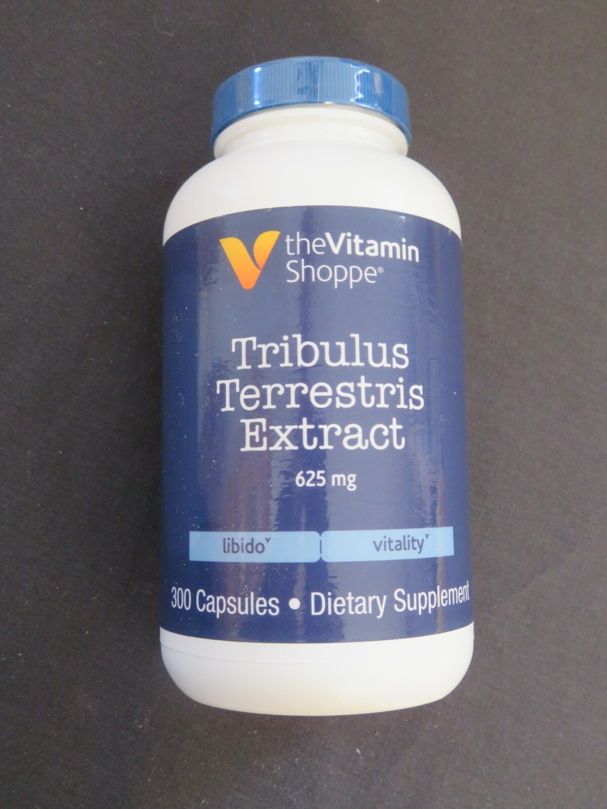 The Vitamin Shoppe Tribulus Terrestris Extract 625 mg 300 Capsules Libido