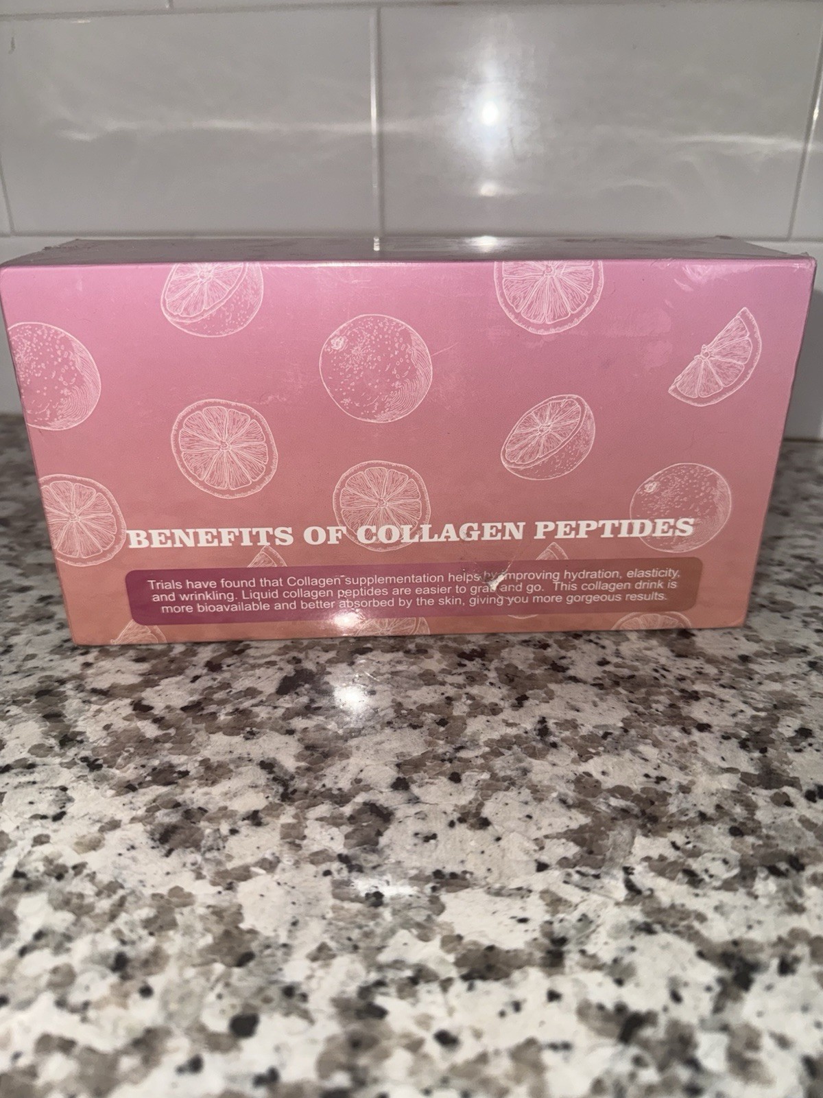 B Beworths Collagen Peptides Liquid Drink Blood Orange 30ct 5/26