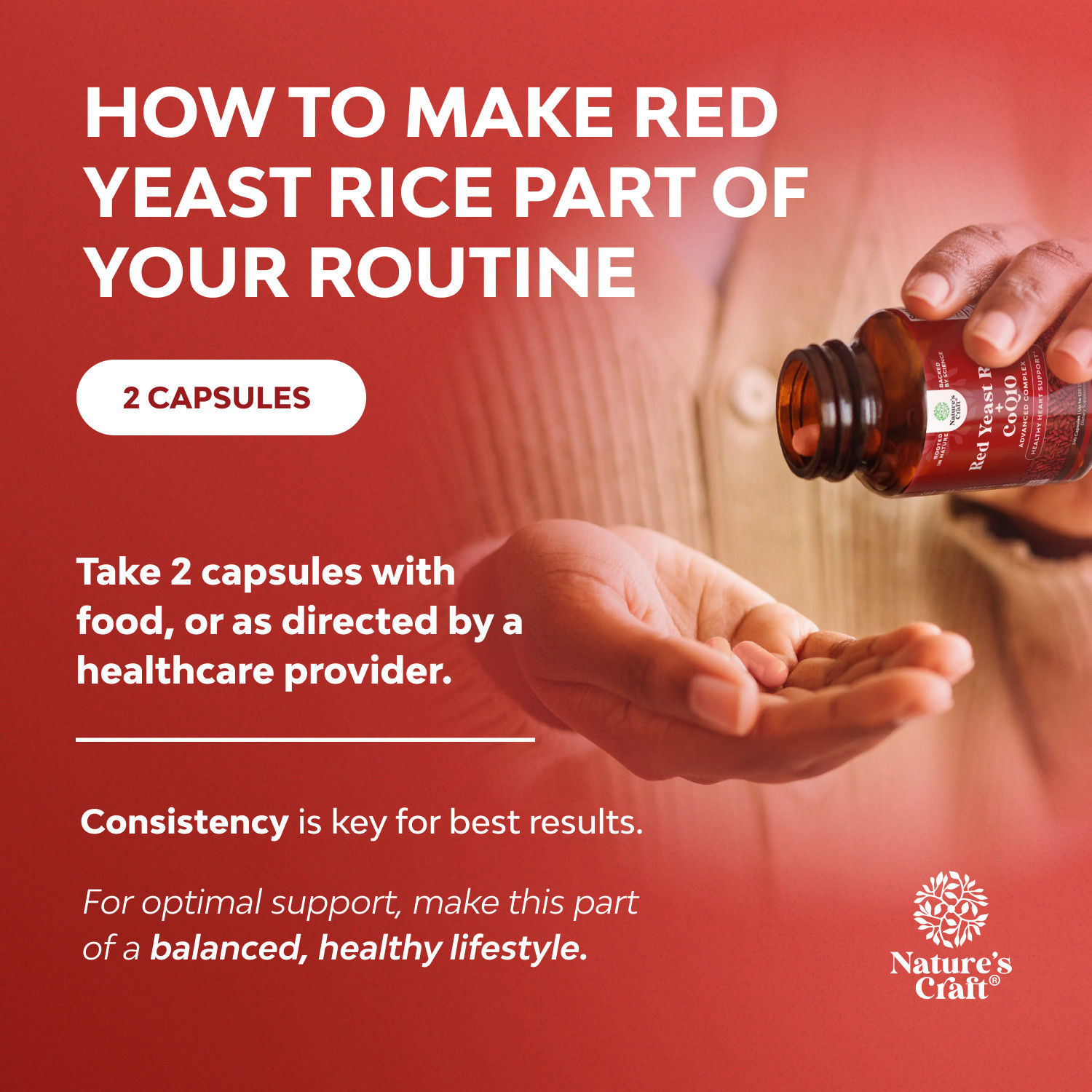 Red Yeast Rice with CoQ10 Supplement – Extra Strength Citrinin-Free
