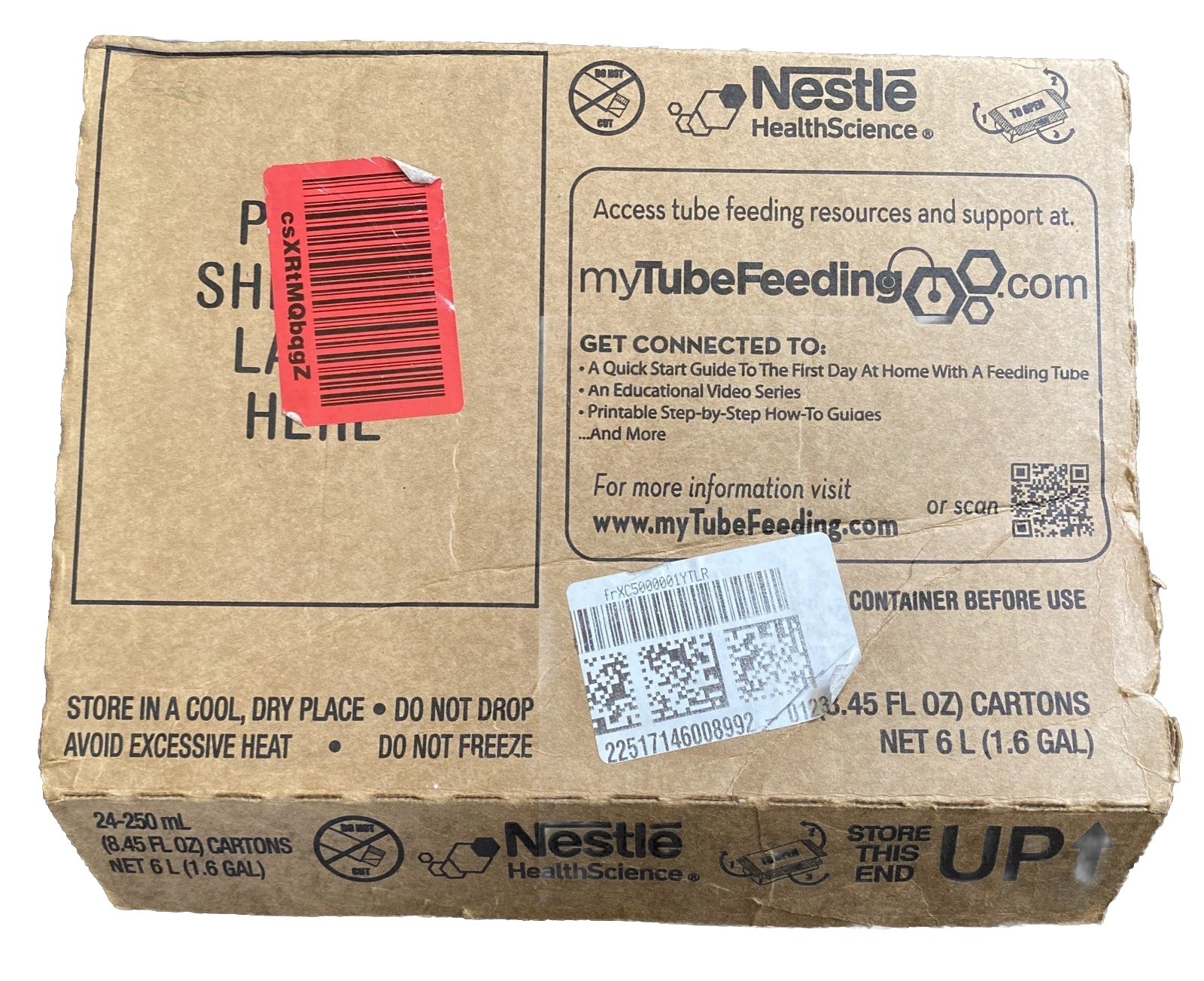 Nestle Compleat 1.0 Original Unflavored Real Food Ingredients 8.45 oz Lot Of 23