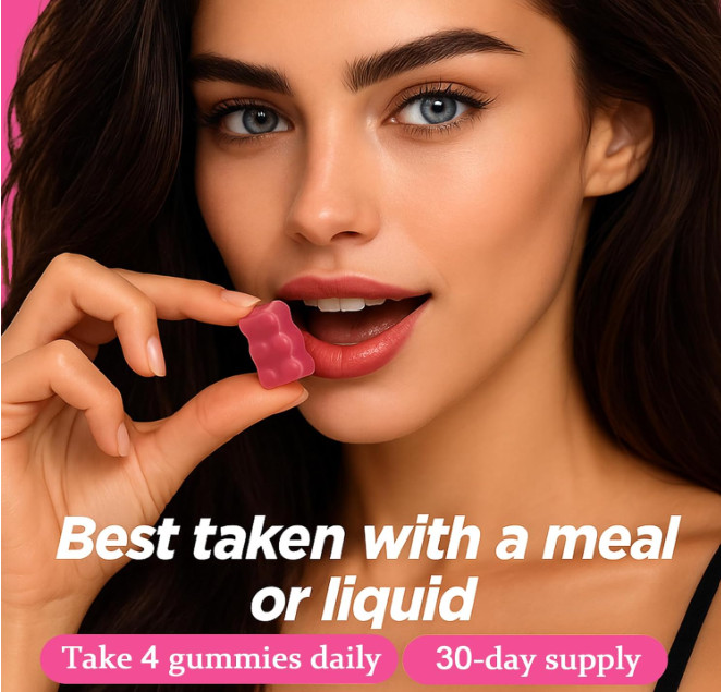 NAD+ & Collagen Gummies Skin Hair Nail & Anti-Aging Support Hyaluronic Acid