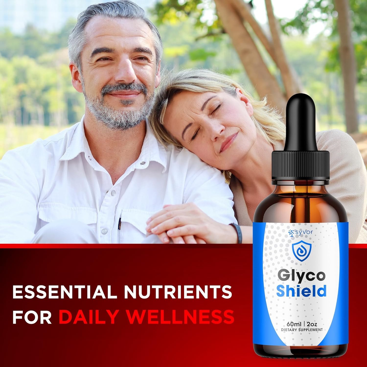 (2 Pack) Glyco Shield Blood Support Drops Advanced Vitamin Supplement 60ML 03/28