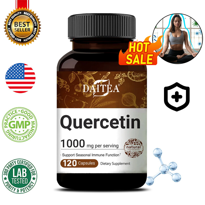 Quercetin 1000mg 30 To 120 Capsules Immune Support Supplement