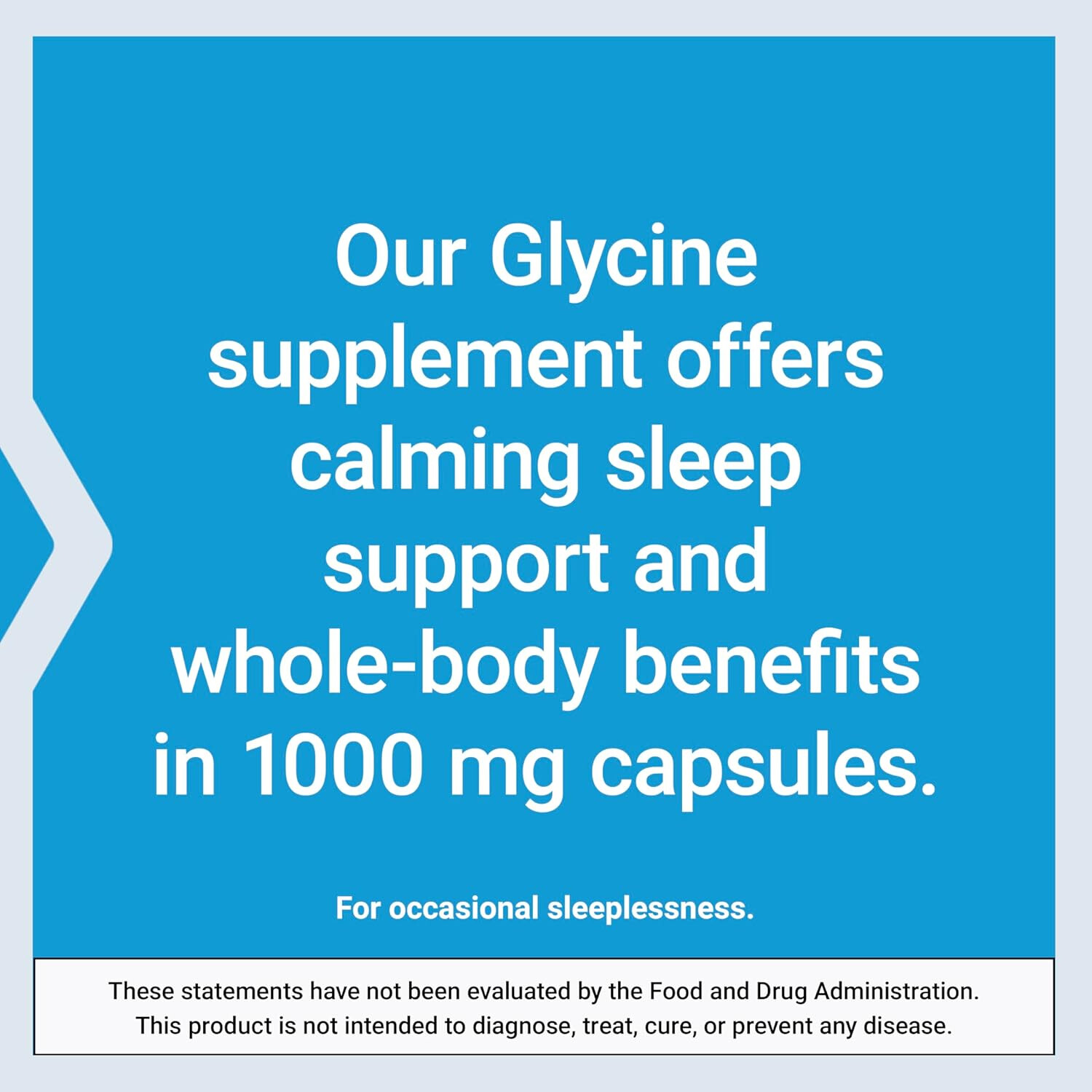 Life Extension Glycine, 1000 mg, 100 Vegetarian Capsules