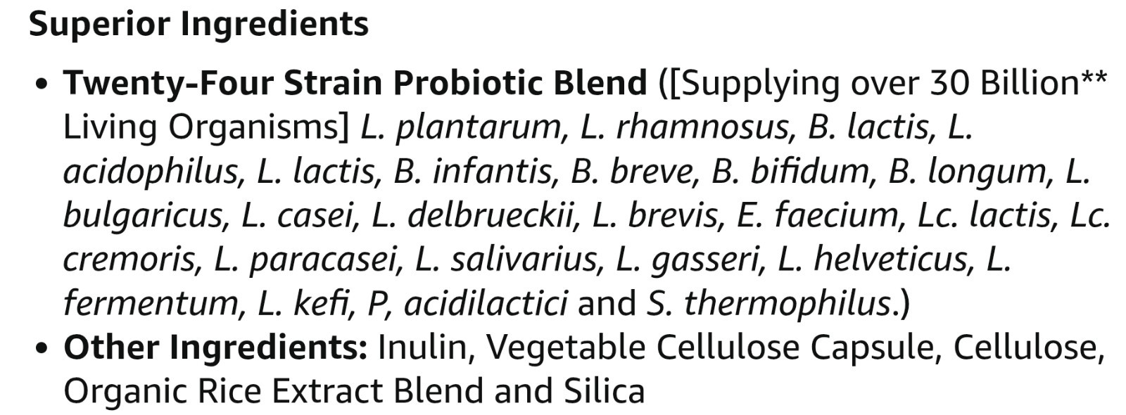 Solaray SUPER MUTIDOPHILUS PROBIOTIC 30 Billion CFU 60 Capsules (BEST BY 07/26)