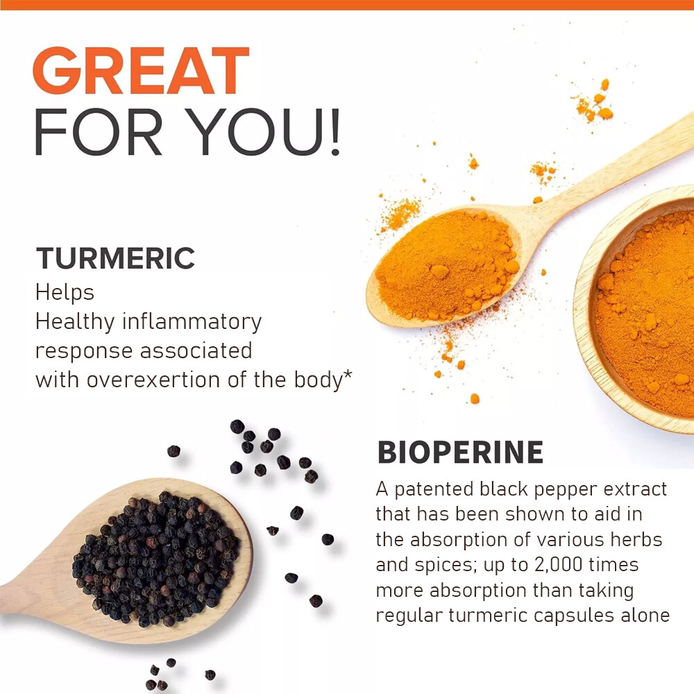 TURMERIC CURCUMIN 95% CURCUMINOIDS 1200mg EXTRACT TUMERIC BIOPERINE ANTIOXIDANT