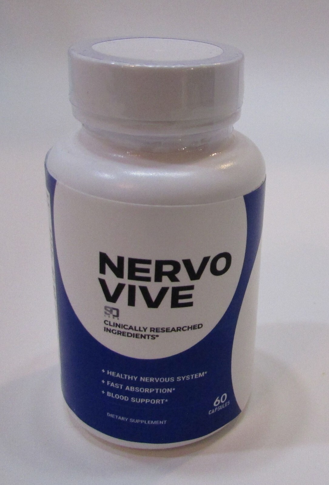 New Sealed Genuine Nervo Vive Dietary Supplement 60 Capsules Exp. 12/2026