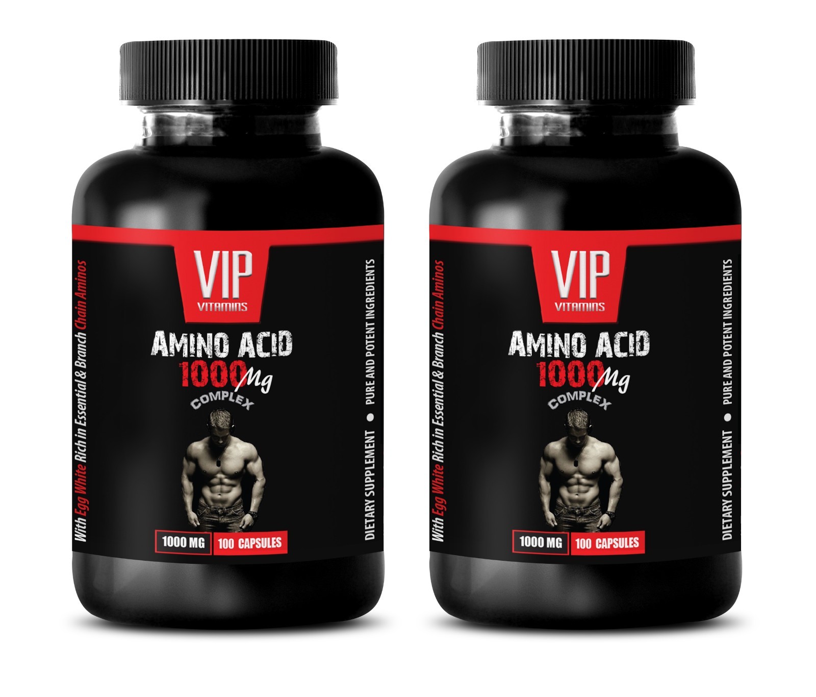 amino acids powder – AMINO ACID 1000mg – increase muscle growth 2 Bottles