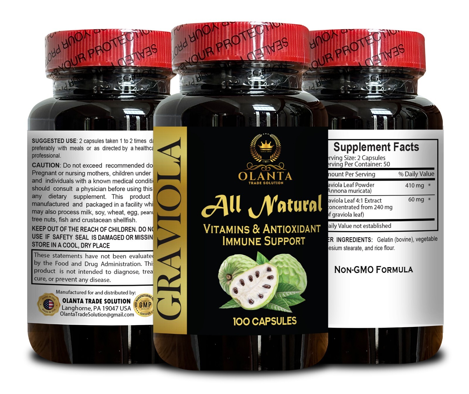 Graviola Leaf Herbal Blend for support Daily Balance, Lifestyle Support & Gentle