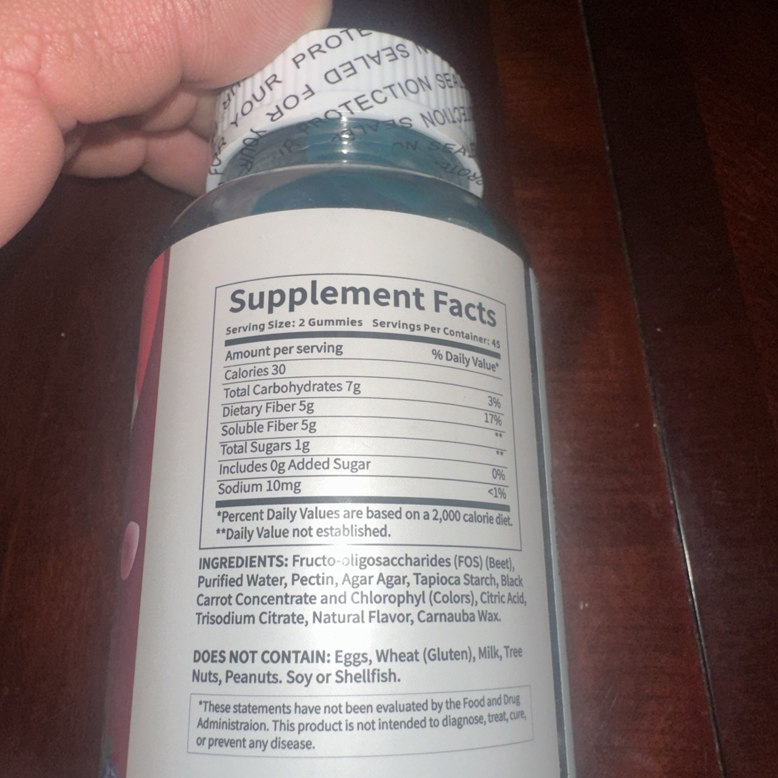 Prebiotic Fiber Supplement | 90 Gummies | Exp 5/27