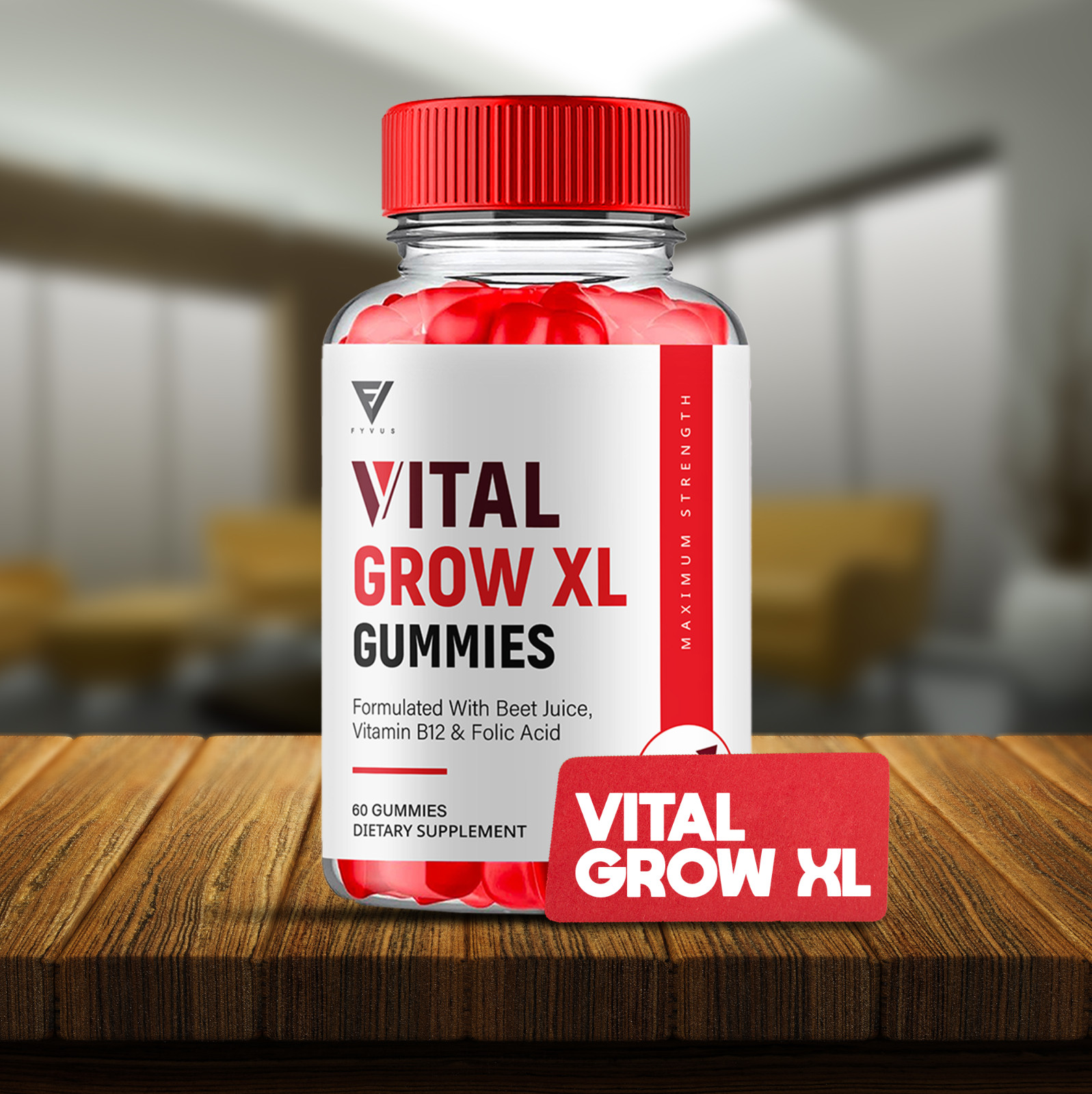 Vital Grow XL Gummies VitalGrow XL Maximum Performance (60 Gummies)