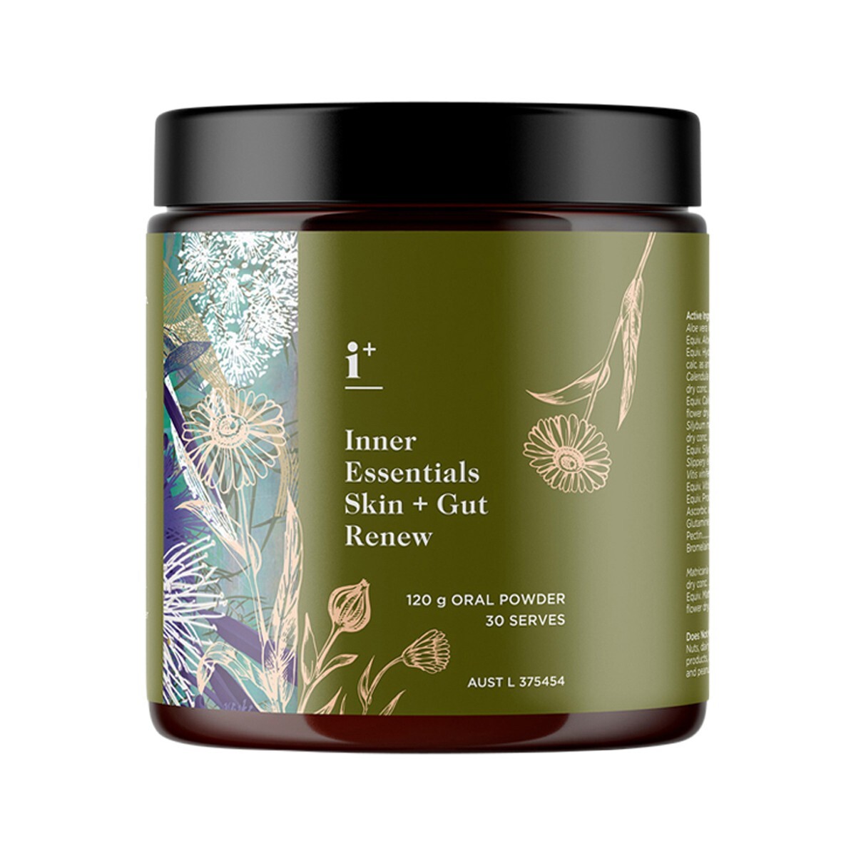New Edible Beauty Australia Inner Essentials Skin + Gut Renew 120g