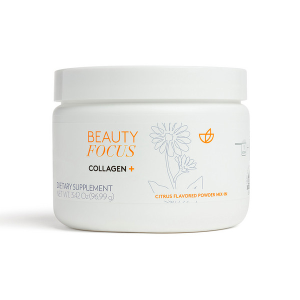Nu Skin Beauty Focus Collagen+ Powder Mix-In Citrus Flavor Beauty 3.42oz NEW