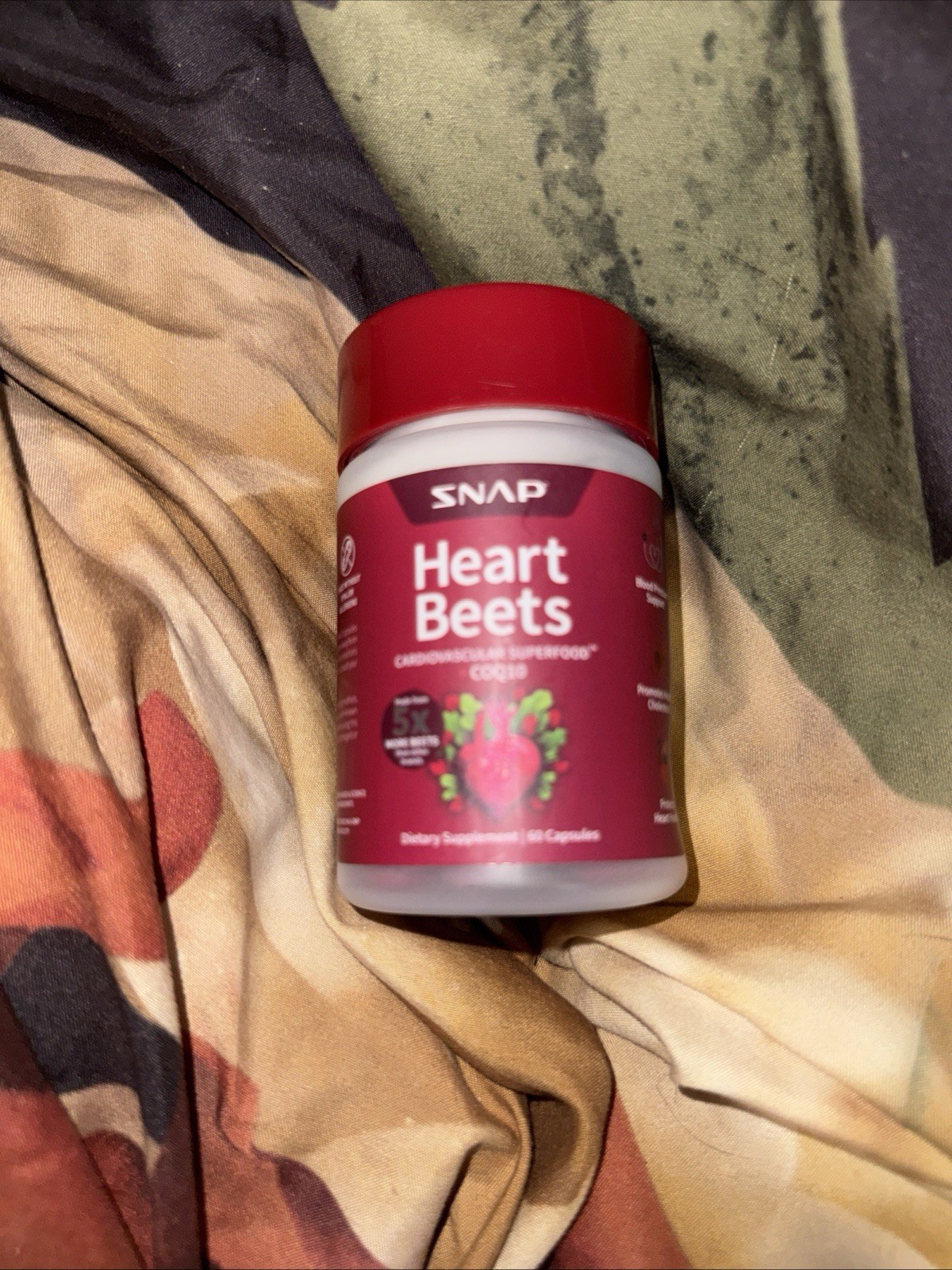 Snap Heart Beets Capsules Cardiovascular Superfood