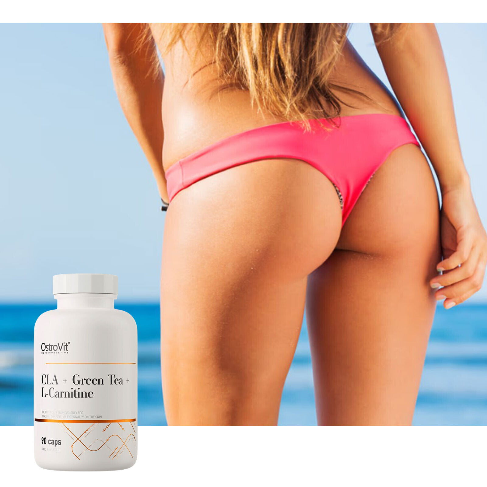 CLA + GREEN TEA + L-CARNITINE – 90 CAPS – Dream figure, your weight loss support